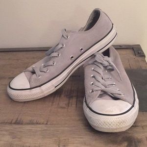 Gray Suede Converse All Star